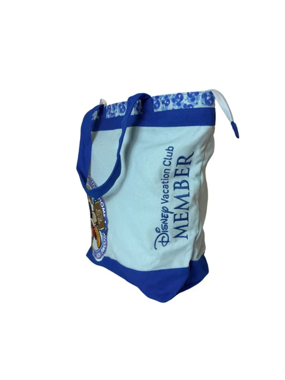 Disney Vacation Tote Bag Club Member Mickey Mouse Welcome Home Cruise Travel
